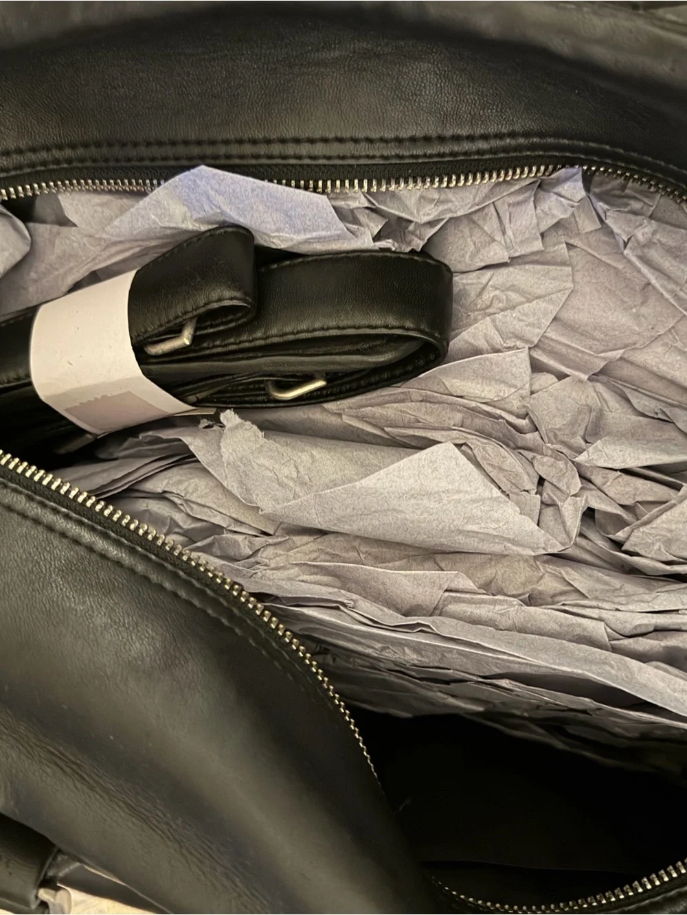 Bolongaro Trevor Quilted Black Leather Weekender Bag